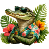 Alligator Hawaii-Look