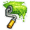 Pixel Farbrolle Grün