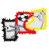 Kicker Fußball Stürmer 