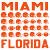 Miami Florida Football Grid