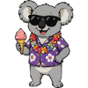 Koala Hawaii Eis
