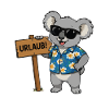 Koala Urlaub Hawaii Shirt