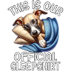 Funny Greyhound Sleep Shirt