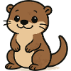 Loutre mignonne