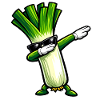 Tamponner les poireaux