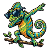 Escarpage du Caméléon