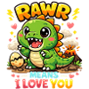 Dino Rawr J’adore Tu