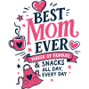 Best Mom Ever Küchen Spruch