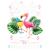 Bin da Eskaliert Flamingo Party