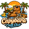 Capybara Chill Club – Funny Capybara Design