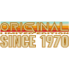 Original seit 1970 Retro-Logo