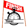 Race Time Finish – Marathon Run