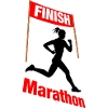 Female Marathon Finish – Race Victory