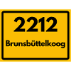 ALTE POSTLEITZAHL 2212 BRUNSBÜTTELKOOG
