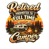 Ruhestand Vollzeit Camper Rentner Campingplatz 