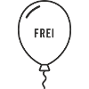 Frei – Luftballon Motiv mit Leichtigkeit