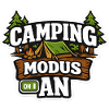 Camping Mode ON – Outdoor Logo