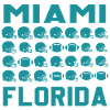 Miami Florida Football Shield