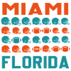 Miami Football Pop Art