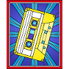 Illustration de cassette en vitrail
