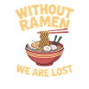 Ramen japanische Nudelsuppe Geschenk
