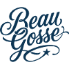 Beau Gosse Script Bleu