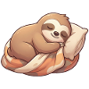 Sloth Sleeping