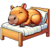 Capybara Schlafen