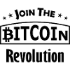 Bitcoin Glowing Symbol