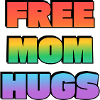 Free Mom Hugs Rainbow Gradient
