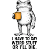 Weird Frog Coffee Meme