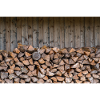 Rustikaler Holzstapel Naturlook - Poster