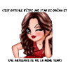 Fille Cartoon Rouge Coquine Clinoeil