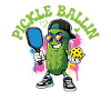 Pickle Ballin Pickleball Player