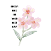 Pastellblumen Aquarellstrauß