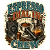ÉQUIPE DE COMPOSITION À L’ESPRESSO
