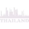 Bangkok Skyline Silhouette Thailand