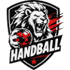 Lion in Handball Shield