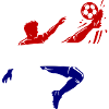 Retournée en pied Football néerlandais