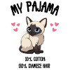Siamese Cat Pajama
