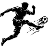 Soccer Silhouette Soccer