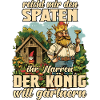 Kleingarten Gartenkönig Gartenzwerg Gärter