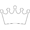 Contour de la couronne