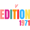 Limited edition Made in 1971