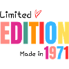 Limited edition Made in 1971