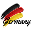 Germany Gradient Football Fan Shirt