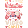 Retro Heart Valentine's Day Design Love