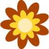 70s Flower Pattern Hippie Gift
