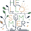 HELLO SUMMER VIBES – Minimal Monoline