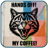 Hands Off Coffee – Angry Cat